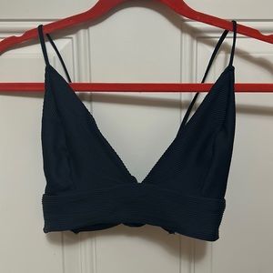 H&M Ribbed Bikini Top